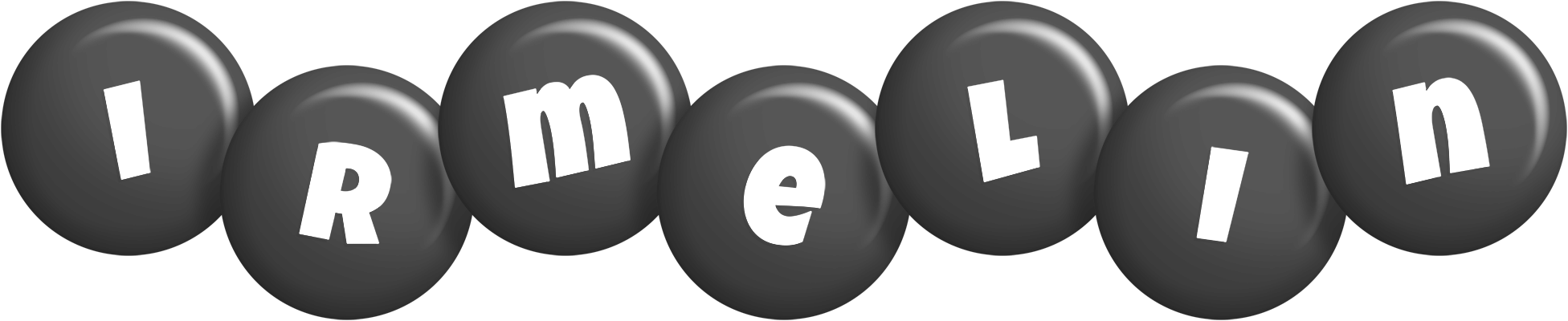 Irmelin candy-black logo