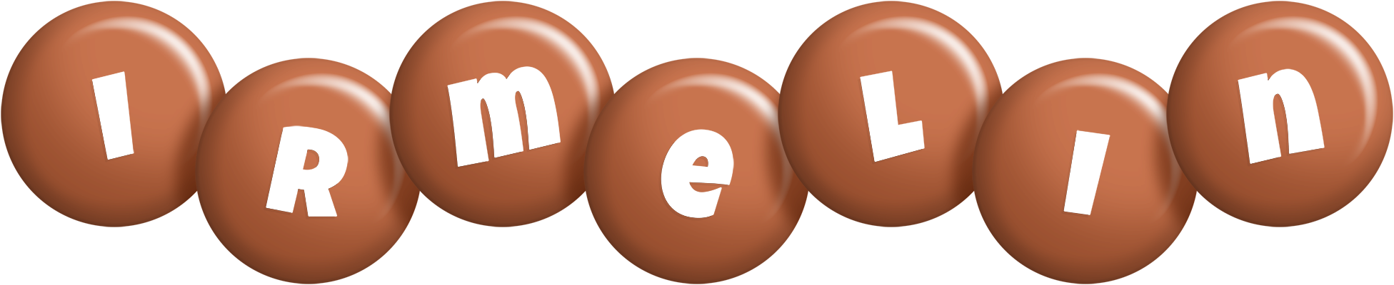 Irmelin candy-brown logo
