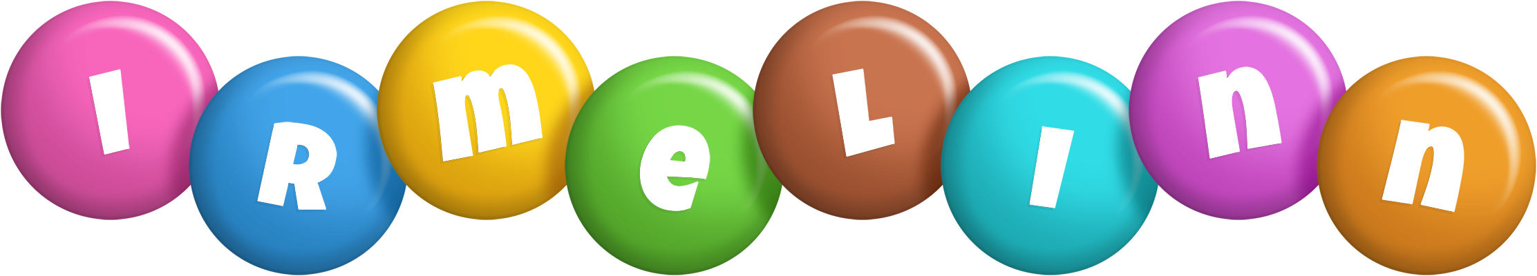Irmelinn candy logo
