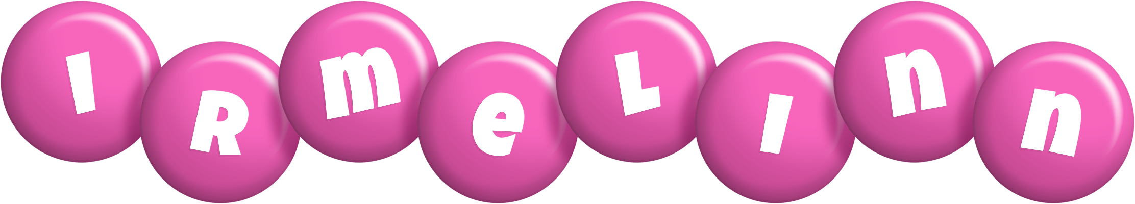 Irmelinn candy-pink logo
