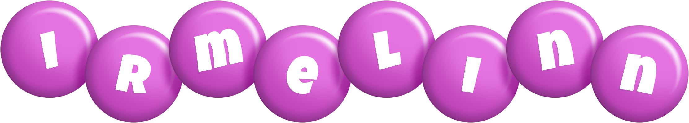Irmelinn candy-purple logo