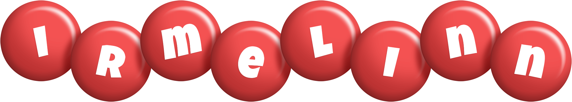 Irmelinn candy-red logo