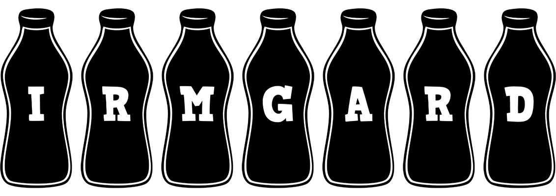 Irmgard bottle logo