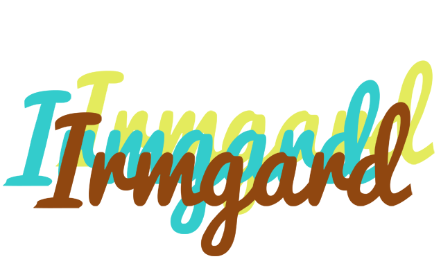 Irmgard cupcake logo