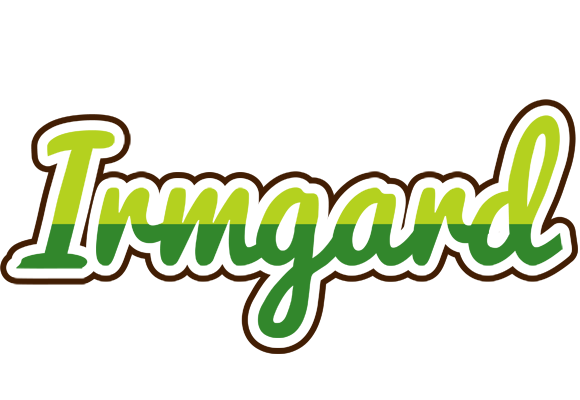 Irmgard golfing logo
