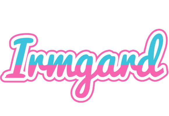 Irmgard woman logo