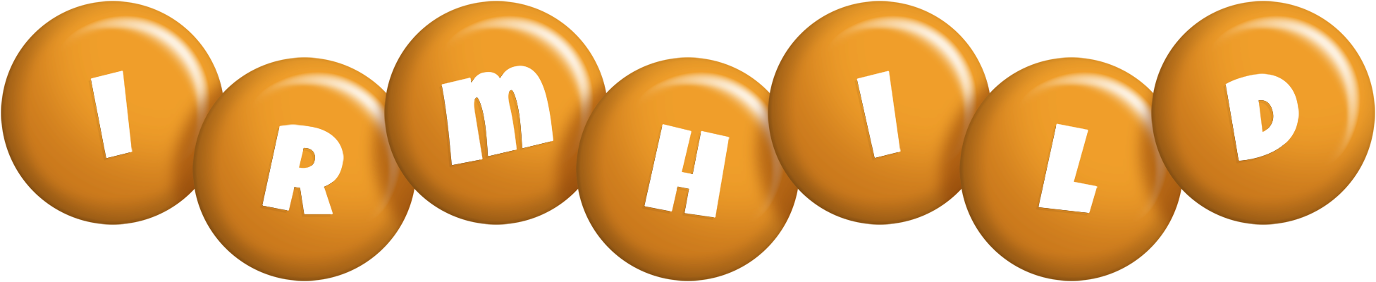 Irmhild candy-orange logo