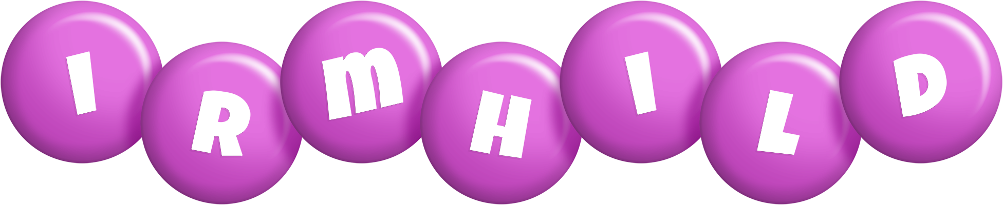 Irmhild candy-purple logo