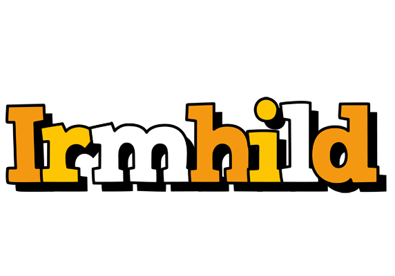 Irmhild cartoon logo