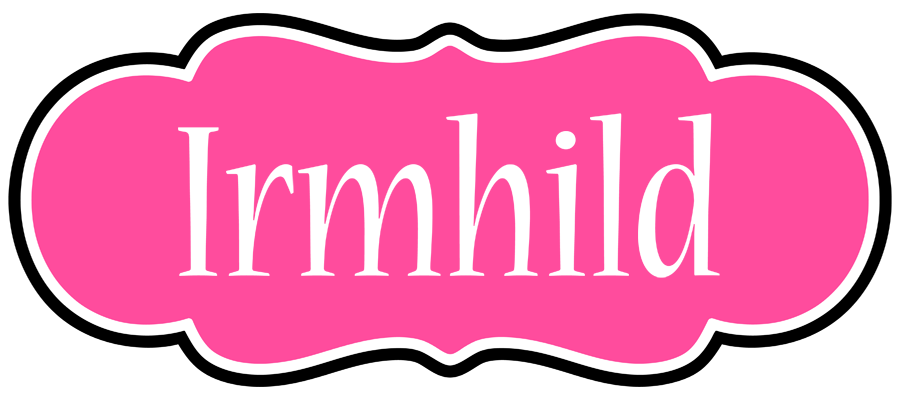 Irmhild invitation logo