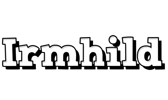 Irmhild snowing logo