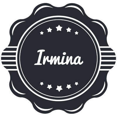 Irmina badge logo