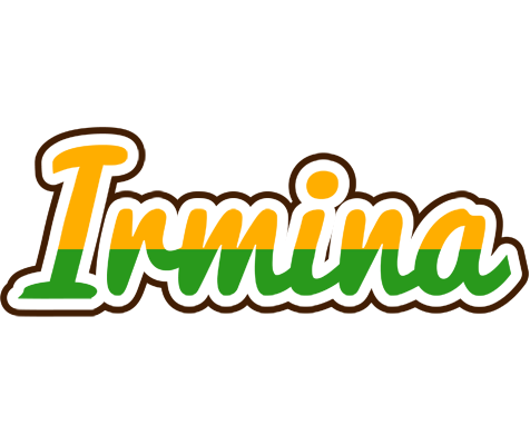 Irmina banana logo