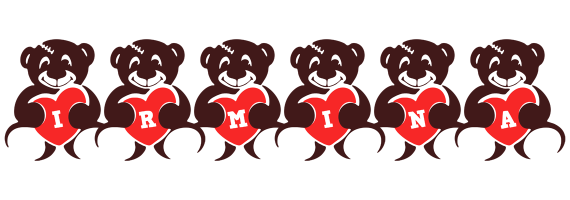 Irmina bear logo