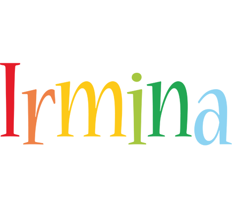 Irmina birthday logo