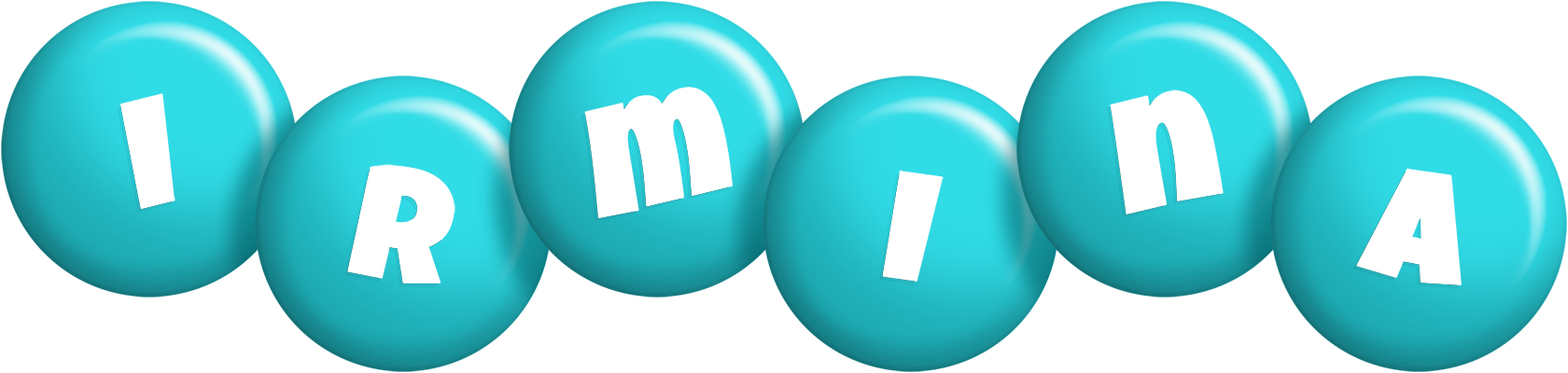 Irmina candy-azur logo