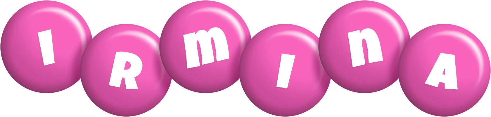 Irmina candy-pink logo