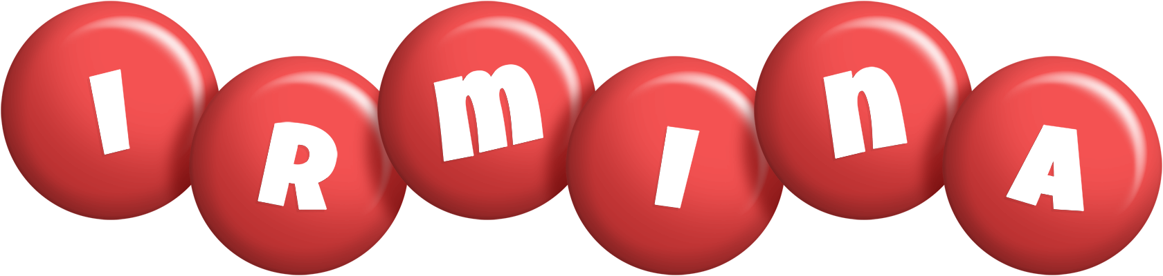 Irmina candy-red logo