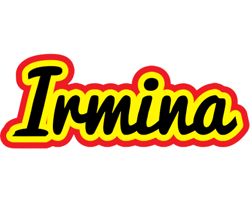 Irmina flaming logo