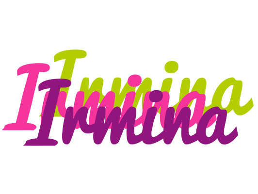 Irmina flowers logo