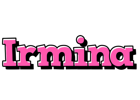 Irmina girlish logo