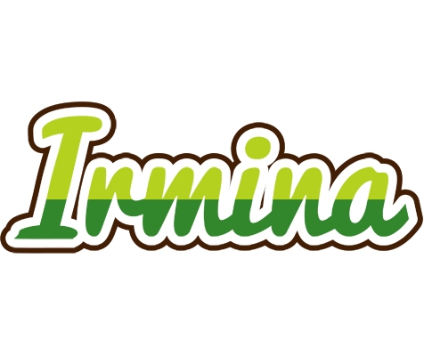 Irmina golfing logo