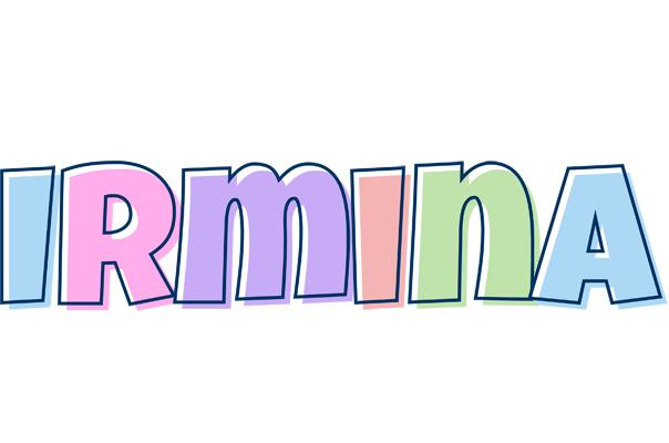 Irmina pastel logo