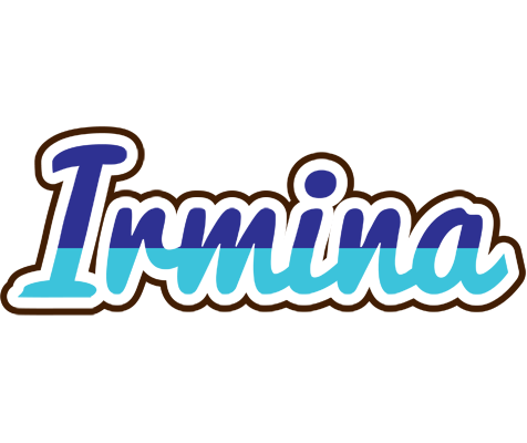 Irmina raining logo
