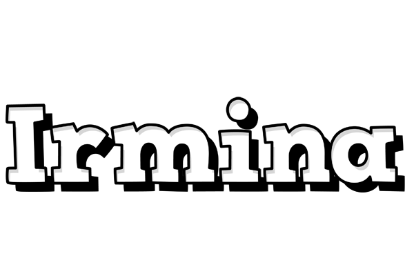 Irmina snowing logo