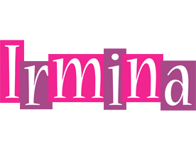 Irmina whine logo