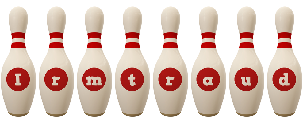 Irmtraud bowling-pin logo