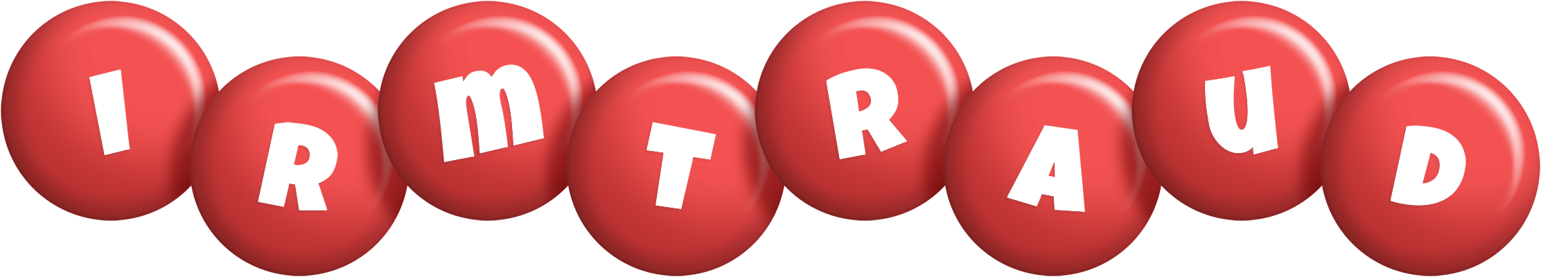 Irmtraud candy-red logo