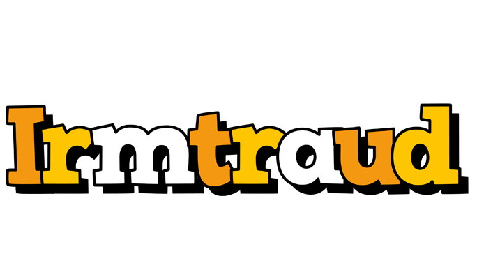 Irmtraud cartoon logo