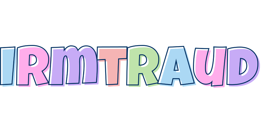 Irmtraud pastel logo