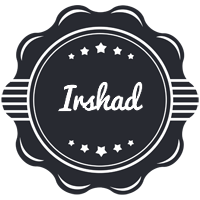 Irshad badge logo