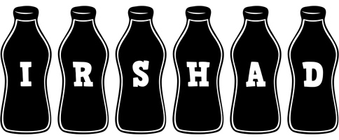 Irshad bottle logo
