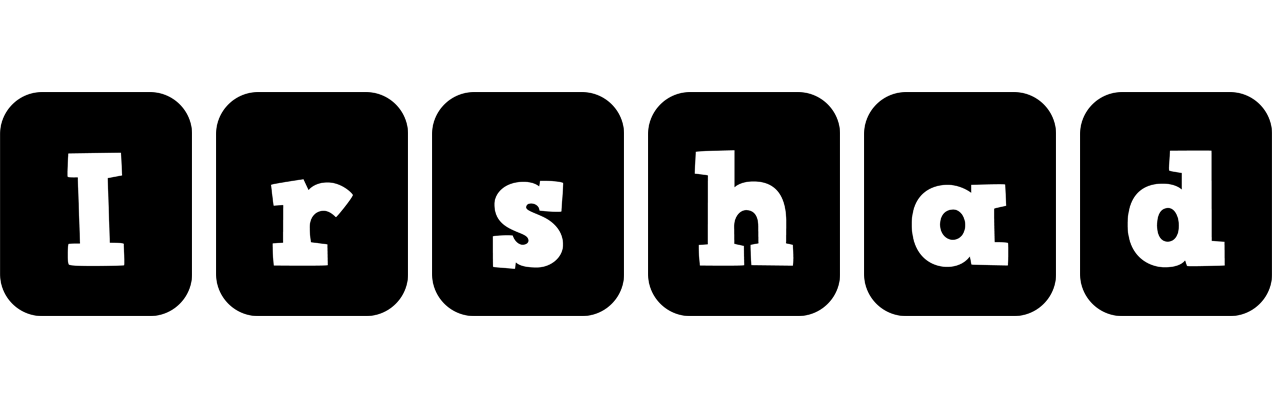 Irshad box logo