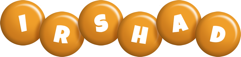 Irshad candy-orange logo