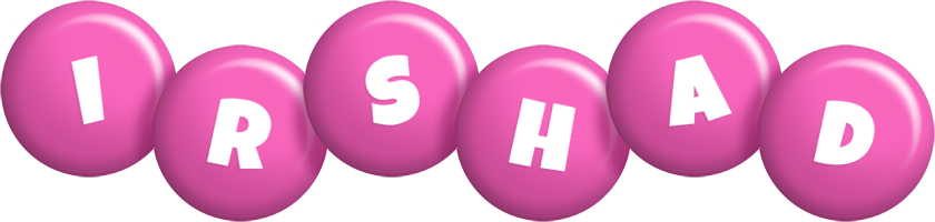Irshad candy-pink logo
