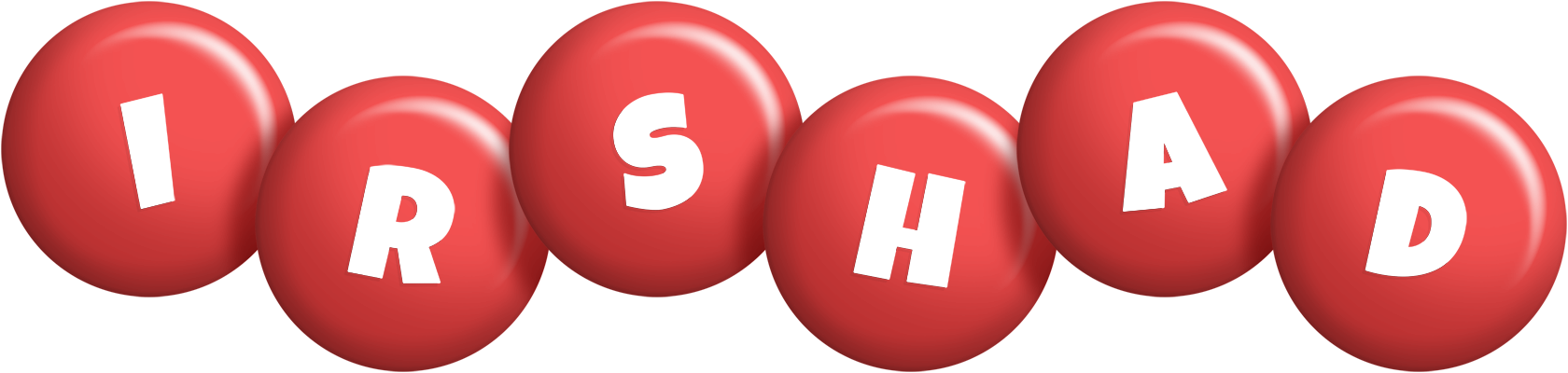 Irshad candy-red logo