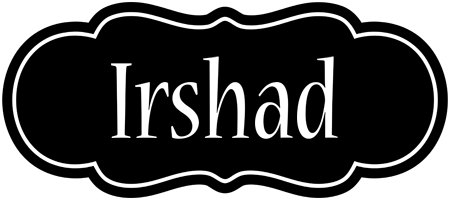 Irshad welcome logo