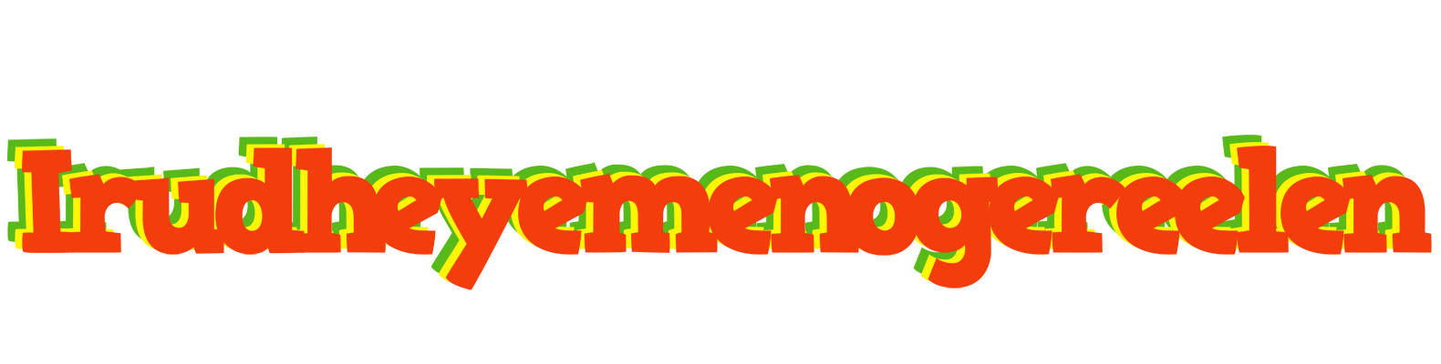 Irudheyemenogereelen bbq logo