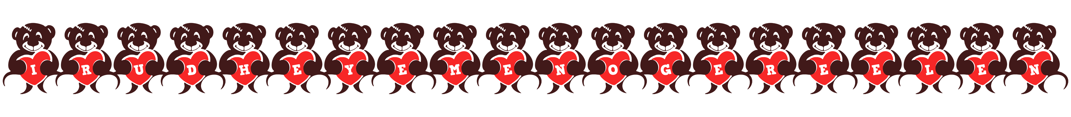 Irudheyemenogereelen bear logo