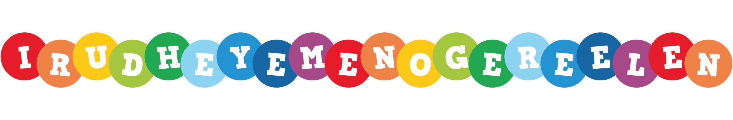 Irudheyemenogereelen boogie logo