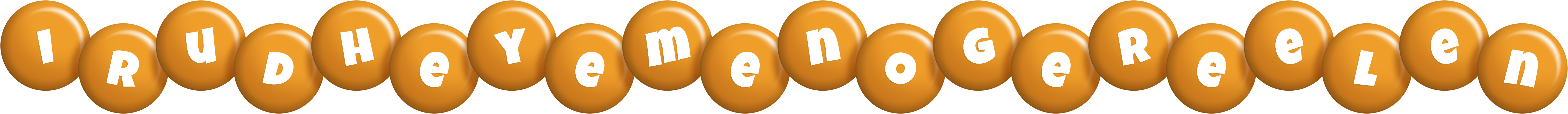 Irudheyemenogereelen candy-orange logo