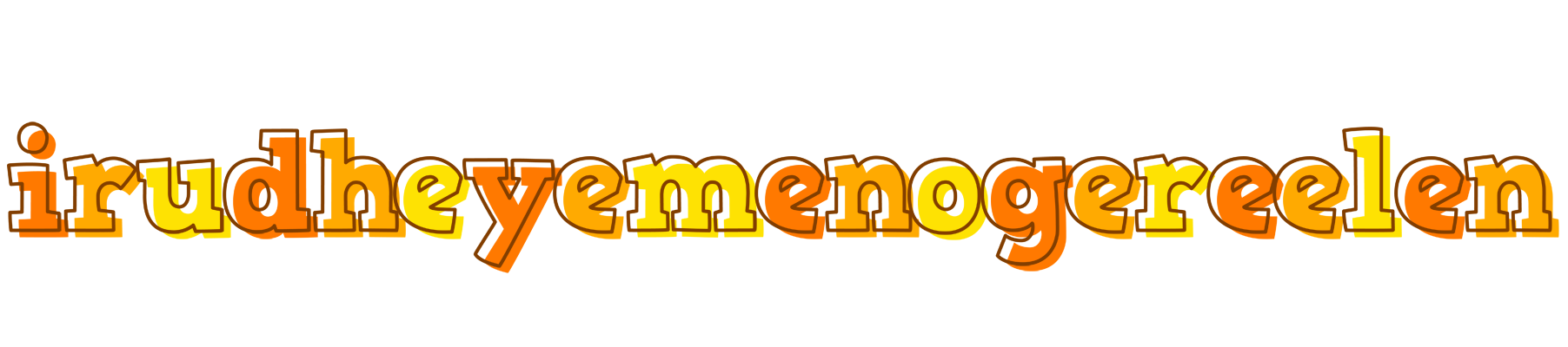 Irudheyemenogereelen desert logo