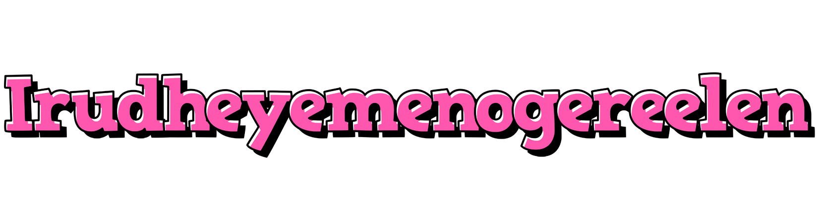 Irudheyemenogereelen girlish logo
