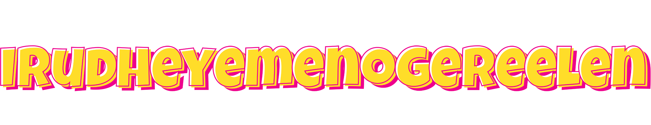 Irudheyemenogereelen kaboom logo