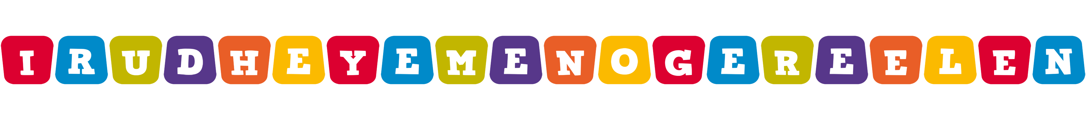 Irudheyemenogereelen kiddo logo