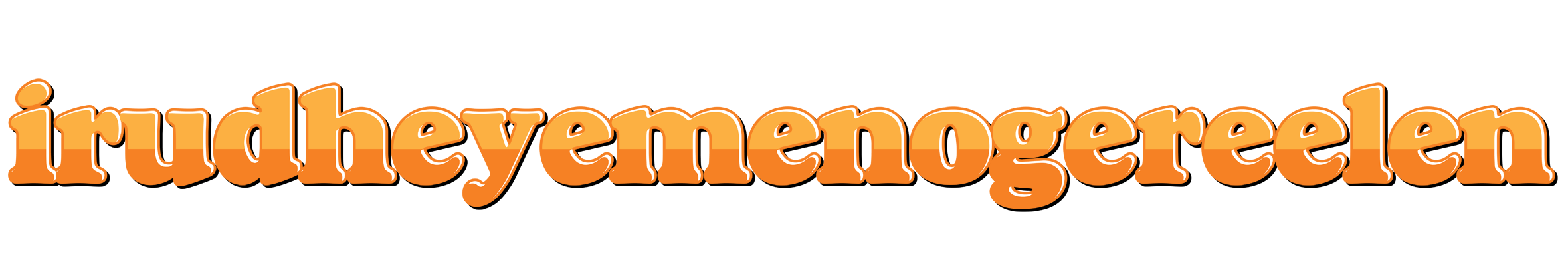 Irudheyemenogereelen orange logo